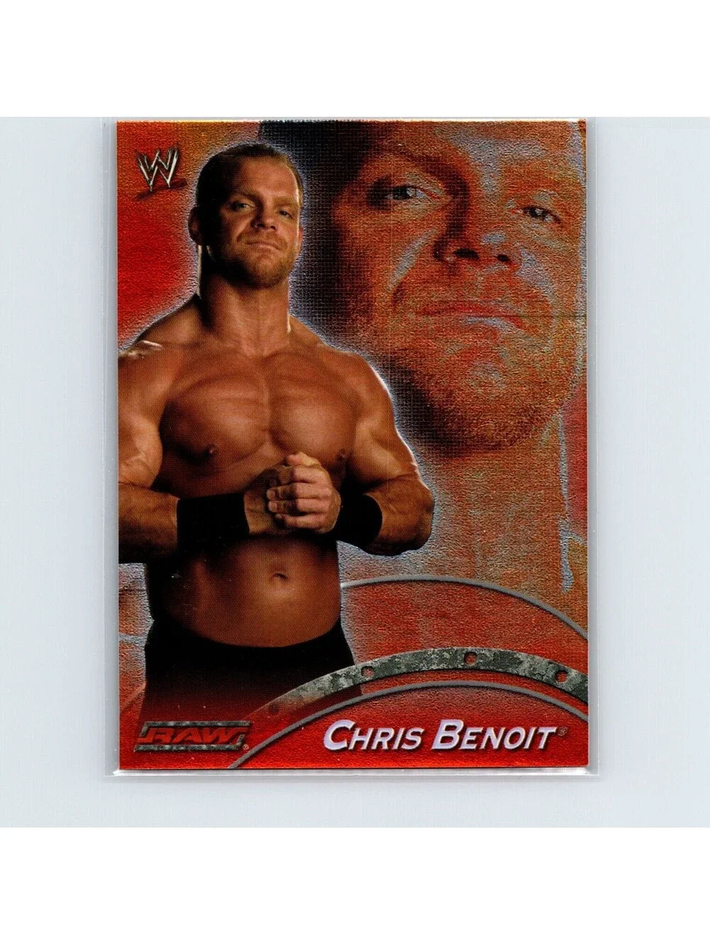 2004 Topps WWE RAW & SmackDown Apocalypse Chris Benoit #R22 Foil